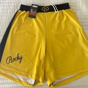 ROCKY Rudis Rocky Balboa Shorts Size Medium NWT Rocky III Stallone